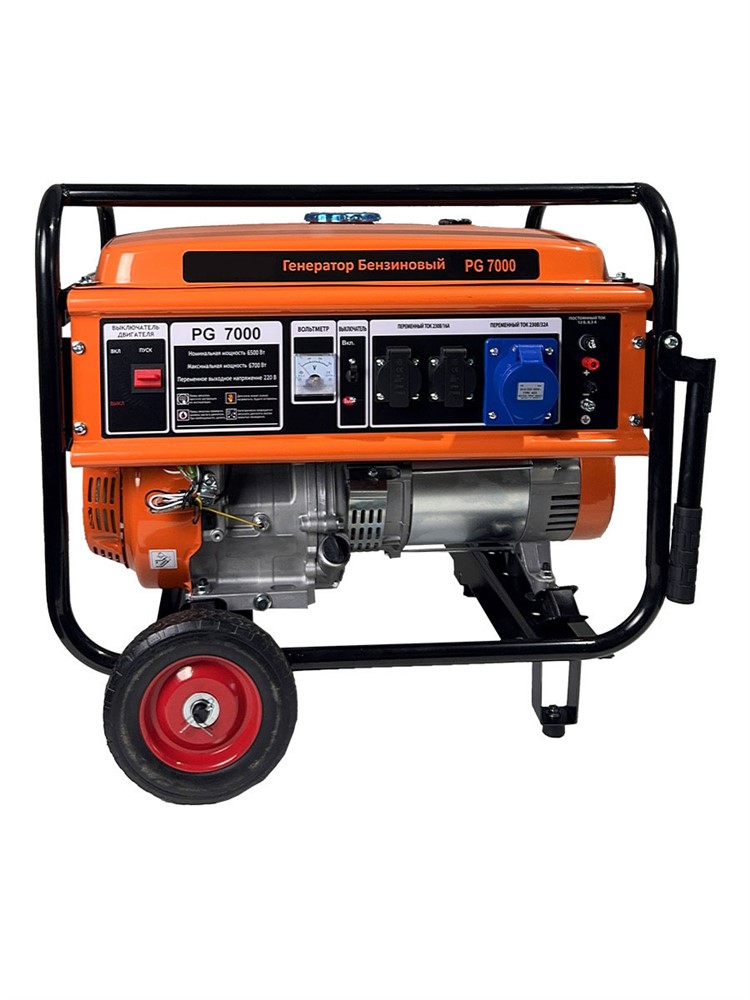 РЫСЬ PG-7000 Генераторы бензиновые 6500/6700 Вт